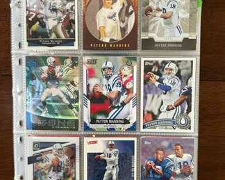Football HOF and stars. Peyton Manning, Bo Jackson, Deion Sanders, Drew Brees and more