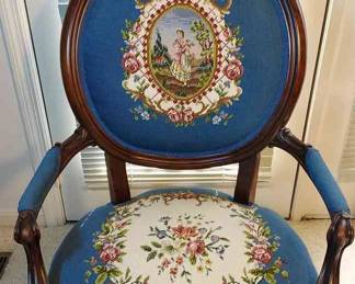 Antique Gentlemans Parlor Chair