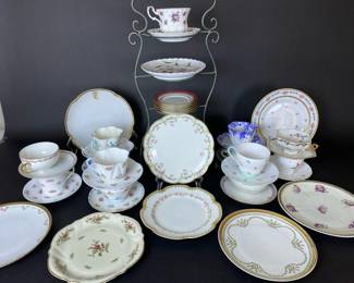 Tea Party Necessities Haviland, Limoges, Rosenthal, and More