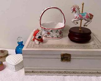 Jewelry Box And Musical Carrousel Horse