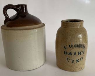 Coors Dairy Plus Stoneware Jug