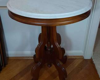 Marble Top Side Table