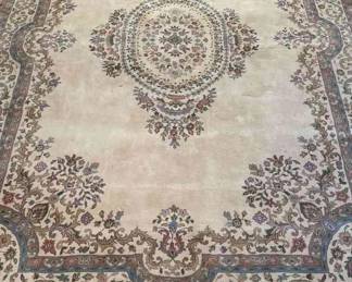  04 Indian Kerman 100 Wool Rug