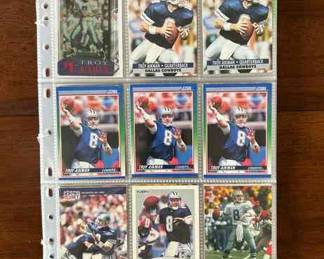 Football HOF and stars. Troy Aikman, Brett Favre, Eric Dickerson, and more