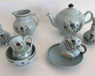 Buchanan Thistle Stoneware From Scotland