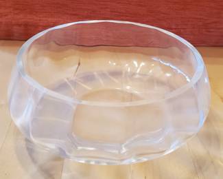 Glass candy or nut bowl