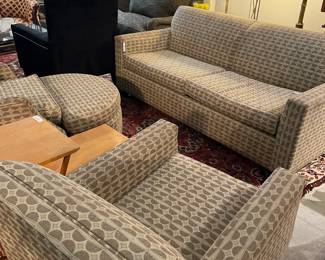 4 Piece Living Room Set, Queen Sleeper