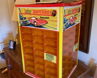 Vintage Matchbox Display