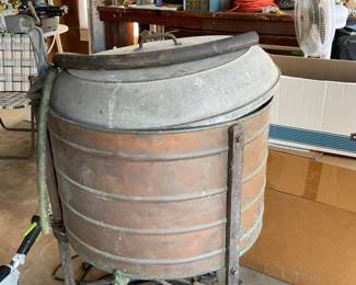 Antique Cooper Washing Tub
