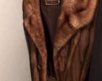 MINK COAT.