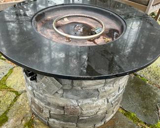 propane fire pit.
