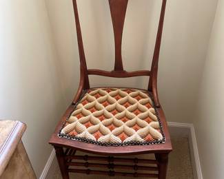 A PAIR OF THESE CHAIRS.