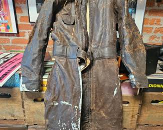 Original Military Leather Flight Suit