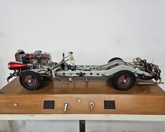 HOHM'S 1930 s Model Car Cutaway for training (with stand)