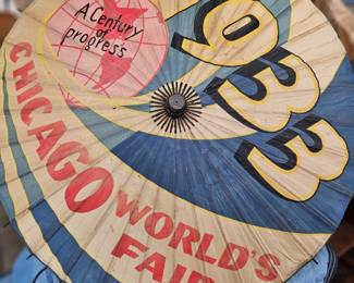 Original 1933 Chicago World's Fair Umbrella (excellend condition)
