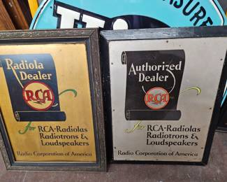 RCA Store Advertising display
