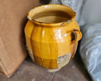 French Ceramic Jar