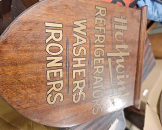 Advertising Wood Sign