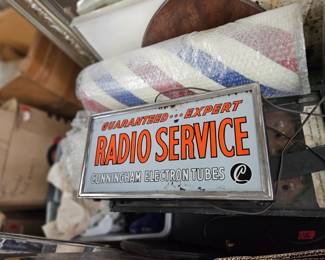 Radio Advertising Sign (works)