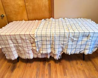 (2) Amana Woolen Mills 100% Wool Blankets
