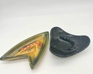 (2) MCM Ashtrays Feat. Deforest
