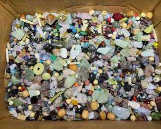 Craft beads, jewelry making, real stone