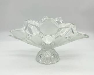 Moravia Crystal Banana Bowl
