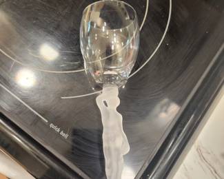 BACCUS NUDE MALE WINE GLASS