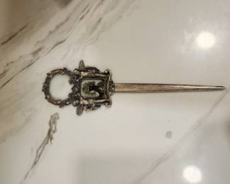 PEWTER LETTER OPENER