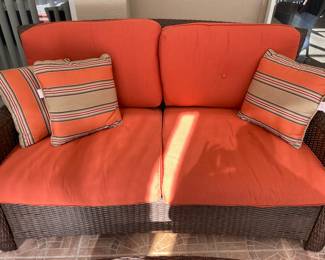 $250 - Resin wicker sofa