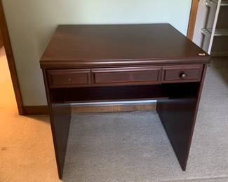 #38	Laminate Desk w/1 drawer - 31x26.5x30	 $25.00