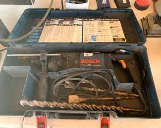 #64	Bosch Hammer Drill Model 11224VSR	 $75.00