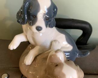 #114	Nao by Lladro Puppy Dog w/Dog   595	 $25.00
