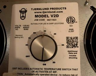 #58	Crawl Space Ventilator V2D  	 $75.00 			
#59	Crawl Space Ventilator V2D  	 $75.00