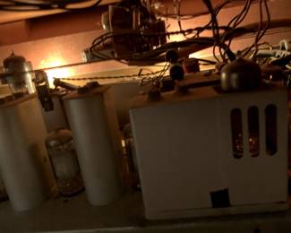 tubs #27	Salzburg Stereo Cabinet w/Phono (broken condition) - (as is side) - 49x16x29.5	 $35.00