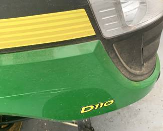 #75	John Deere D110 42" Cut w/52 Hours	 $900.00