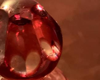 #29	Vintage Nachtamm Traube Crystal Decanter and Stopper (as is small chips stopper)	 $20.00