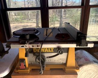 #61	DeWalt Table Saw Model DW744	 $150.00