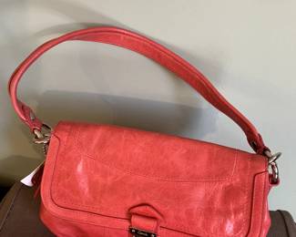 #105	Coach Pink Clutch	 $40.00