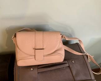 #111	Talbots Tan Shoulder Bag	 $30.00