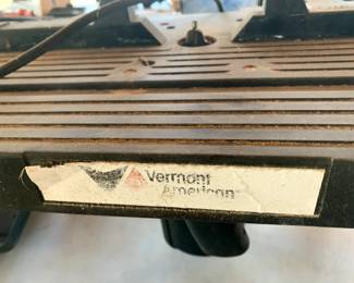 #63	Vermont Router Table w/router 	 $100.00