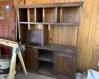 #71	Entry. Center w/2 doors & 2 shelves - 62x17x72 - You Move	 $75.00