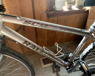 #60	Raleigh  SC40 Boys Bike w/25" Wheels	 $60.00