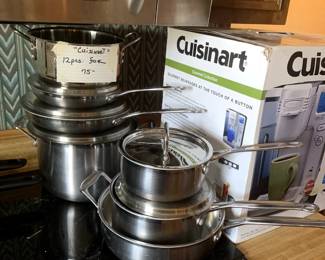 #98	"Cuisinart" 12 pc. Set	 $75.00