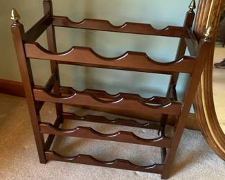 #12	Laminate 12 Bottle holder Wine Rack - 17x8x21	 $20.00