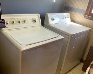 #17	Kenmore Elite Washer w/agitator & Kenmore Swing Door Dryer - set priced	 $200.00