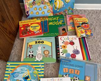 Children infant baby board books