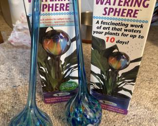 Plants - glass watering sphere