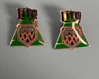 Super Bowl XXV Pins Bud Lite, NFL pins