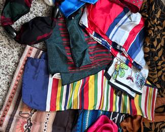 Vintage ladies scarves